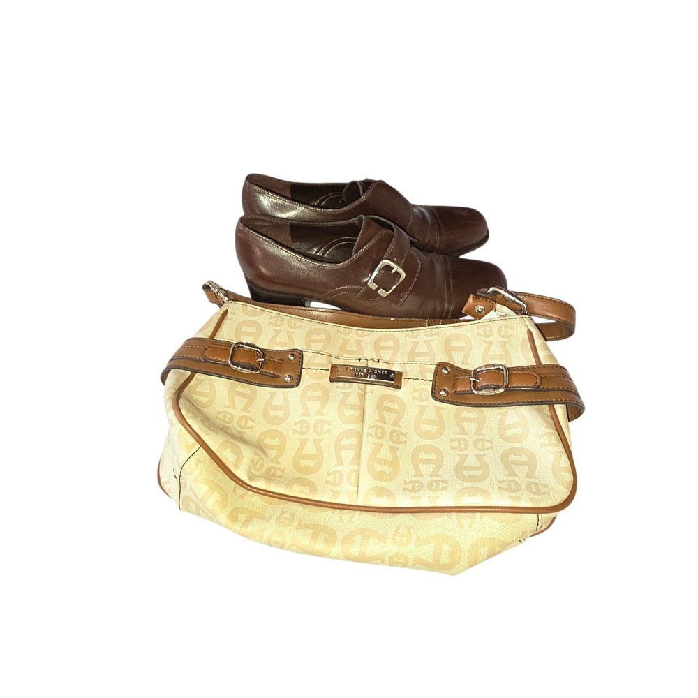 Etienne Aigner Shoes Size 8 And Purse Bundle.‎ Beautiful Pair.